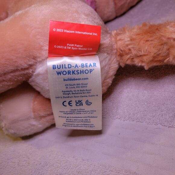 Build a Bear BAB Paw Patrol Dog Skye 2018 Nickelodeon Soft Plush Toy - Picture 8 of 8